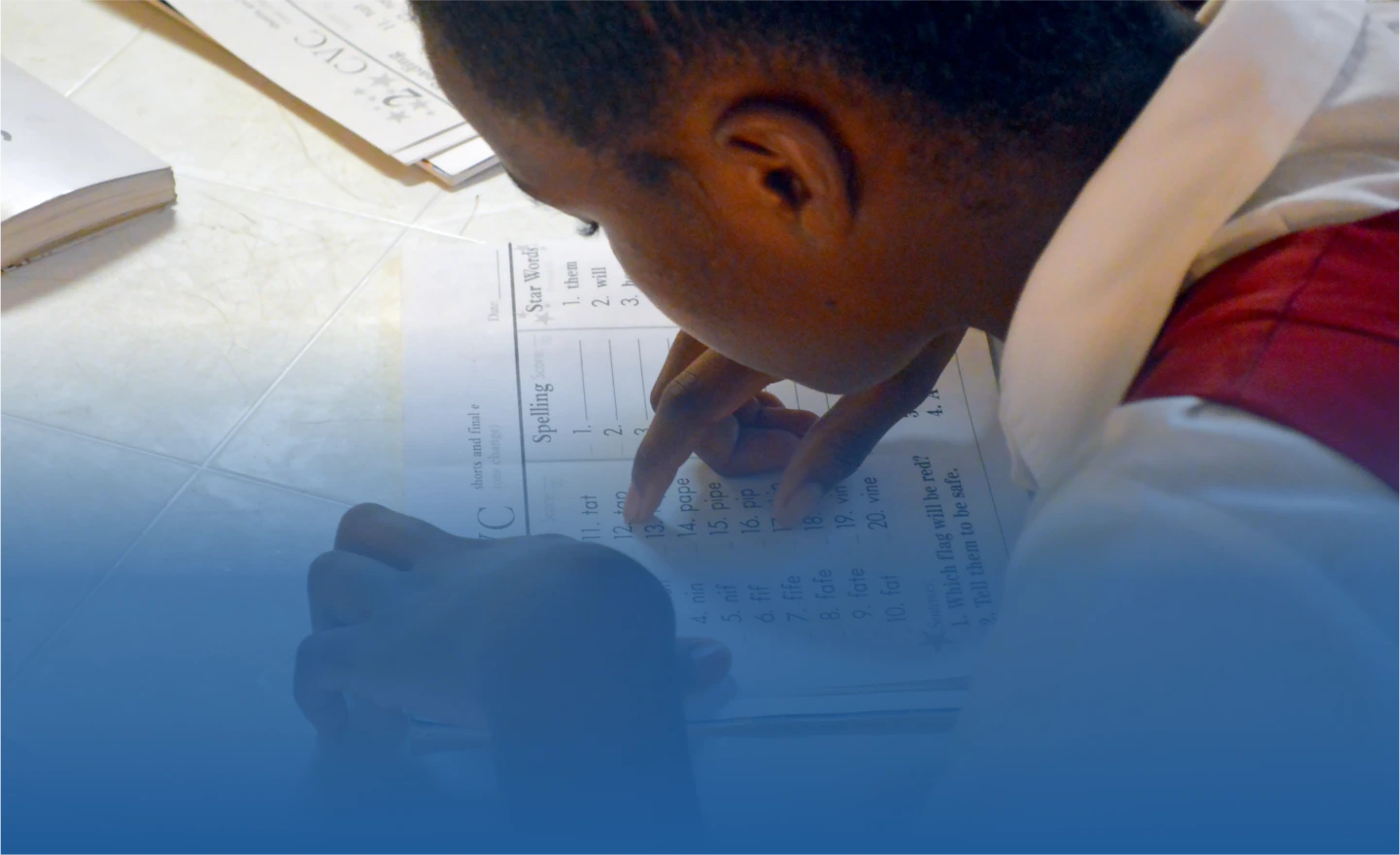 Students engaging in learning activities